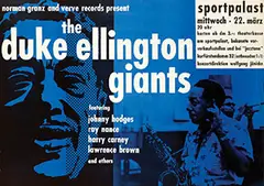 Harald A. Müller, the duke ellington giants, poster