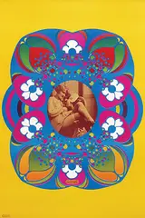 Without text (Flapper) by Peter Max, 1967, poster, sold Jul 2020