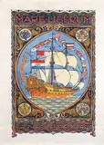 Jan B. Heukelom, Mare-Liberum Zoo schept de zeevaert lucht, 1915, poster