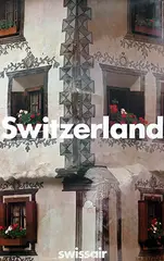 Paul Brühwiler, Swissair Switzerland, 1982, poster