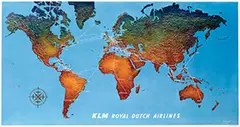 Menteng, KLM 30th Year, 1948, poster