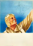 Fritz Busse, Before text (NSFK. Vom Pimpf zum Flieger Ausstellung, Hitler-Jugend 1942), 1941, poster