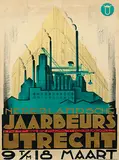 Henri C. Pieck, Jaarbeurs Internationaal Utrecht, 1926, poster