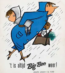 Fiep Westendorp, t is altijd Big Ben weer!, poster