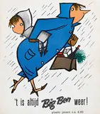 Fiep Westendorp, t is altijd Big Ben weer!, poster