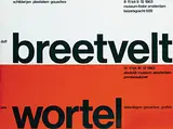 dolf breetvelt ans wortel by Willem H. Crouwel, 1963, poster, sold Feb 2020