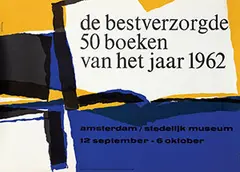 Har A. Siekman, de bestverzorgde 50 boeken van 1962, 1963, poster