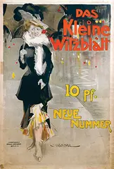 Luis Felipe Usabal Hernándes, Das Kleine Witzblatt, 1894, poster