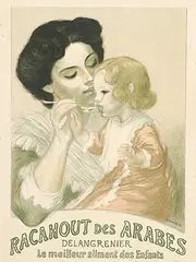 Theophile A Steinlen, Racahout des Arabes Delangrenier, 1905, poster