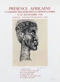 Présence Africaine Sorbonne Paris by Pablo Picasso, 1956, poster, sold Feb 2020