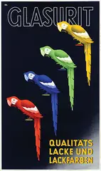 Ra., Glasurit qualitäts Lacke und Lackfarben, poster