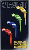 Ra., Glasurit qualitäts Lacke und Lackfarben, poster