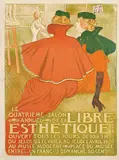 Théo (Théophile) Rysselberghe, La Libre Esthétique / Le Quatrième Salon, 1897, poster