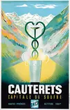 Monogram Ebe, Cauterets Capitale du Soufre Hautes Pyrénées, 1951, poster
