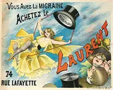Alfred Choubrac, Migraine Achetez le Laurent, poster