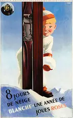 Roland Hugon, 8 jours de Neige Blanche, 1938, poster