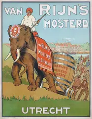 Willem Frederik Winter, Van Rijn's Mosterd Utrecht, poster