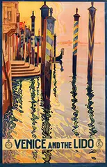 Vittorio Grassi, Venice and the Lido, poster