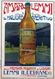 Viero Migliorati, Amaro Lemmi Perugia, poster