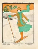Monogram Gd, La Mode (ski), 1921, poster