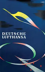 Thomas Abeking, Deutsche Lufthansa, 1955, poster