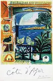 Côte d'Azur Picasso by Pablo Picasso, 1962, poster, sold Feb 2020