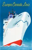 Reyn Dirksen, Europa-Canada Linie Seven Seas, poster