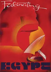 Gerard van de Voort, Fascinating Egypt, 1983, poster
