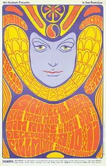 Wes Wilson, Bill Graham presents Gratefull Dead Mae Thornton, Fillmore Aud., 1966, poster