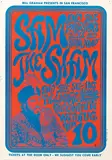 Wes Wilson, Bill Graham presents Sam the Sham Grateful Dead, Fillmore Aud., 1966, poster