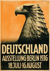 Kurt Schmid-Ehmen, Deutschland Ausstellung Berlin, 1936, poster