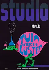 Jan Bons, studio arrabal Tuin der Lusten, 1969, poster, silkscreen