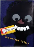 Advertising Agency Publi, Chiclets Peppermint Gum heerlijk fris!