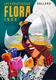 Reyn Dirksen, Internationale Flora Heemstede, 1953, poster