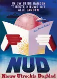 Fedde Weidema, NUD Nieuw Utrechts Dagblad, 1948, poster