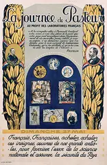 Henri Rapin, La Journée de (Louis) Pasteur, 1922, poster