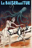 Gaston Girbal, Le Baiser qui Tue (the kiss of death, (syphilis)), poster