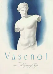 Plakanda, Vasenol zur Körperplege, poster
