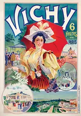 Eliseo Sala, Vichy 6 heures de Paris, 1895, poster