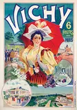 Eliseo Sala, Vichy 6 heures de Paris, 1895, poster