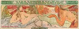 Alphonse Mucha, Vin des Incas pour les convalescents, divinité incas refusant la coca à son peuple