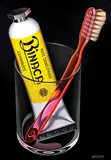 Niklaus Stoecklin, Binaca pate dentifrice zahnpaste (toothpaste), 1941, poster