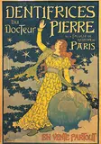 Maurice P. Verneuil, Dentifrices du Docteur Pierre de la faculte de Médecine de Paris, 1893, poster
