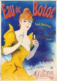 Jules Chéret, Eau de Botot Apprové par l'Académie de Médecine de Paris, 1896, poster