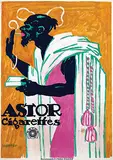 Albert Hoppler, Astor Cigarettes, 1913, poster
