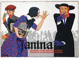 Géza Faragó, Janina cigaretten papier-cigaretten-hülsen, 1917, poster