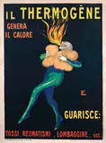 Il Thermogène Genera Il Calore by Leonetto Cappiello, 1929, poster, sold Feb 2020