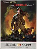 Jes W. Schlaikjer, United States Army Signal Corps, 1942, poster