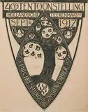 Richard Roland Holst, Pulchri-Studio 's Gravenhage 40ste Tentoonstelling Hollandsche Teekenmaatij