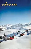 Wolfgang Hausamann, Arosa Switzerland, 1969, poster
